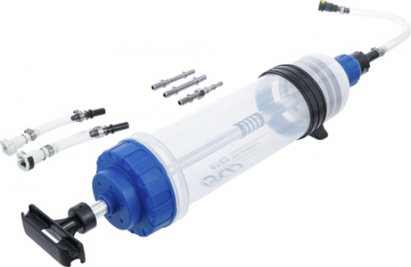 Pompa de transfer Ulei, Combustibil, Antigel cu set adaptoare, capacitate 1500 ml, BGS 9782 [1]