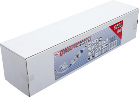 Pompa de transfer Ulei, Combustibil, Antigel cu set adaptoare, capacitate 1500 ml, BGS 9782 [3]