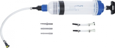 Pompa de transfer Ulei, Combustibil, Antigel cu set adaptoare, capacitate 1500 ml, BGS 9782 [2]