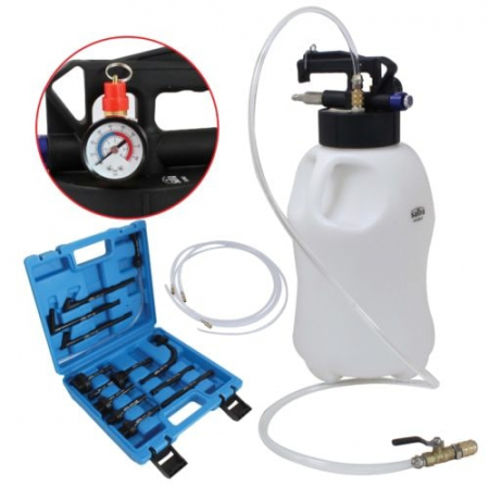 Scule Speciale - S-X10PLD Pompa pneumatica transfer ulei cutii de viteze 10l