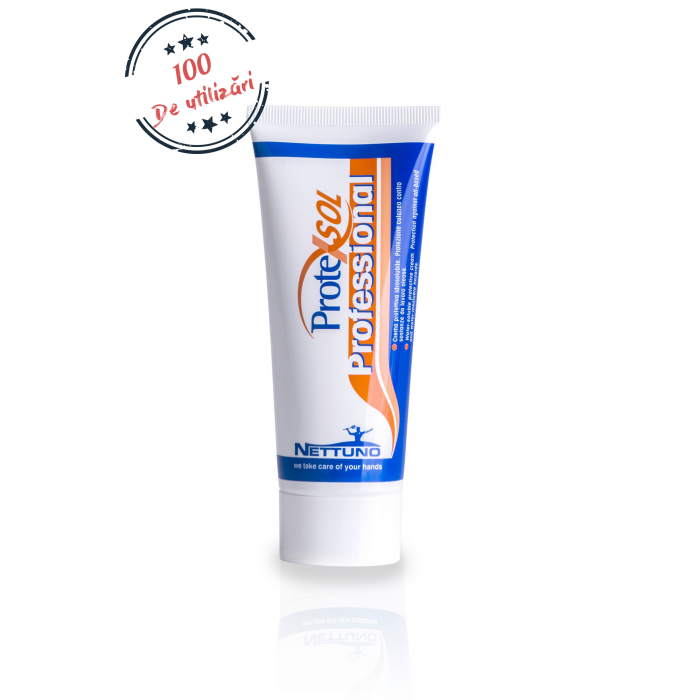 Produse igiena - 00051 Protexol Professional-Crema de protectie(bariera) a pielii mainilor impotriva murdariei persistente pe baza de ulei tub 100ml - 100 de utilizari