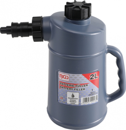 Dispozitiv de testare - Recipient 2 litri pentru completare acid de baterii BGS 9926