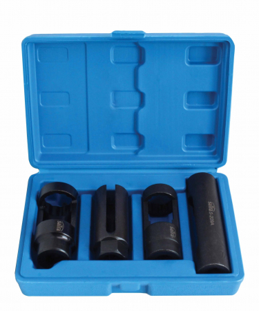 Extractoare, Injectoare, Rulmenti - S-209A Trusa tubulare pentru injectoare, actionare 1/2", 4 piese