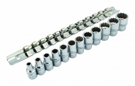 S-P1214R Set tubulare, actionare 1/4”, 12 piese [1]