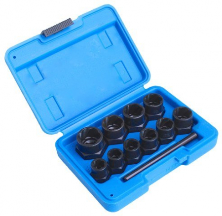 Tubulare - S-TS11X Set tubulare pentru suruburi deteriorate, 11 piese