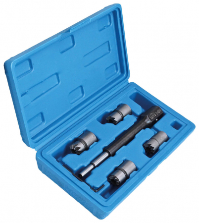 Extractoare, Injectoare, Rulmenti - S-XDI6 Trusa freze pentru injectoare, 5 piese
