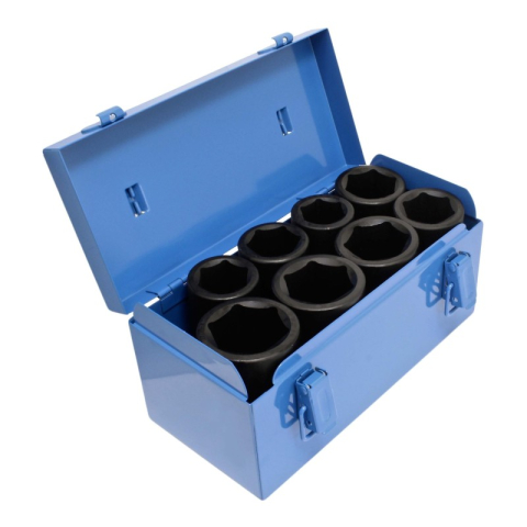 921009P-1 - Set 8 chei tubulare impact lungi, 3/4”, 26-38 mm [1]