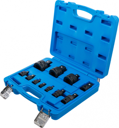 Set adaptoare de impact si articulatii cardanice de impact, actionare 1/4” - 1”, 11 piese BGS 25140 [3]
