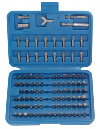 Chei, Tubulare, Biti - Set biti combinati 1/4", 100 piese BGS 765