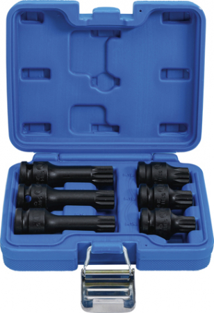 Truse si seturi - Set cu biti spline (XZN) de impact M14-M18, antrenare 1/2", 6 piese BGS 5380