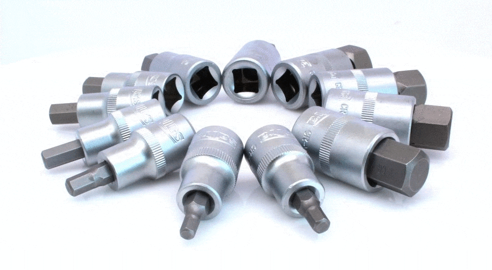 S-SH1212 Set biti hexagonale, actionare 1/2", 12 piese [2]