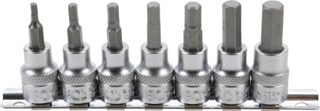 Truse si seturi - Set biti imbus 3-10 mm, antrenare 3/8", 7 piese BGS 5107