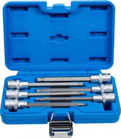 Truse si seturi - Set biti imbus 5-12 mm cu cap sferic, antrenare 1/2", 6 piese BGS 4258