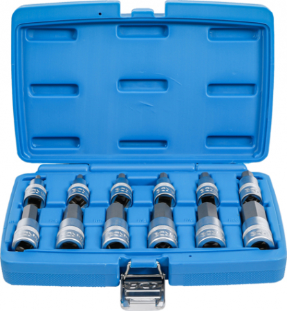 Truse si seturi - Set biti imbus 5-22 mm, antrenare cu tubulara 1/2", 12 piese BGS 5052