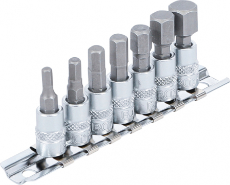 Set biti imbus 4 - 12 mm, actionare 1/4”, 7 piese BGS 2161 [1]