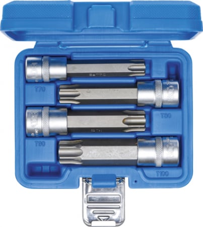 Set biti Torx, antrenare cu tubulara 1/2", 4 piese BGS 5103 [3]