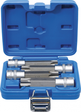 Chei/Tubulare/Biti - Set biti Torx, antrenare cu tubulara 1/2", 4 piese BGS 5103