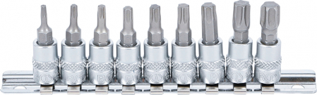 Truse si seturi - Set biti torx T10 - T50, actionare 1/4”, 9 piese BGS 2164