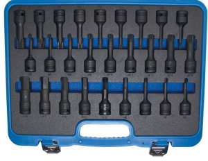 Temporar - Set biti torxuri,M-uri si biti hexagonali , 27-piese BGS5484
