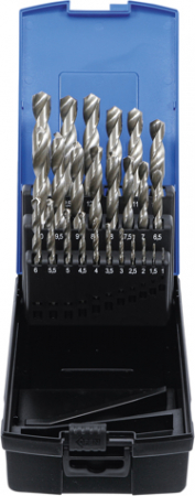 Burghie/accesorii - Set burghie HSS, 1-13 mm, 25 piese BGS 2021
