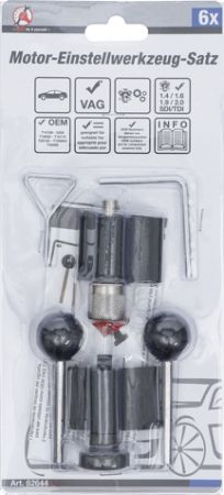 Set cale blocare distributie pentru motoarele VAG 1.4 / 1.6 / 1.9 / 2.0 SDI/TDI BGS 62644 [3]