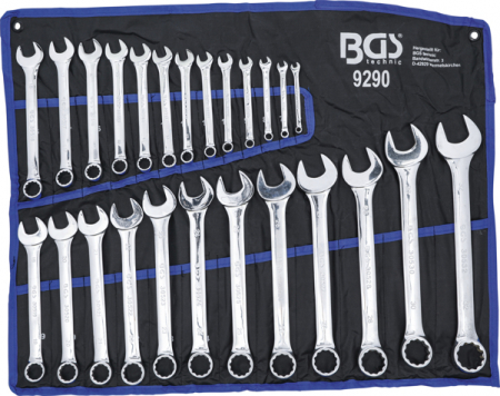Chei cu clichet, fixe, speciale - Set chei combinate 6-32 mm, 25 piese BGS 9290