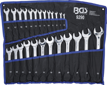Set chei combinate 6-32 mm, 25 piese BGS 9290 [3]