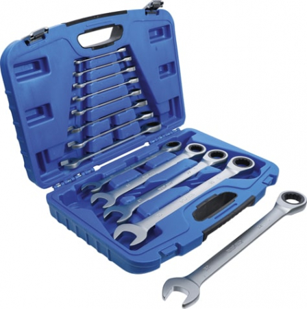 Set chei combinate cu clichet, 8 - 32 mm, 13 piese, BGS 6542 [1]