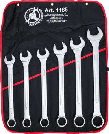 Chei cu clichet, fixe, speciale - Set chei combinate, extralungi 34-50mm, 6 piese BGS 1185