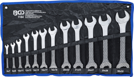 Set chei fixe 6x7 - 30x32 mm, 12 piese BGS 1184 [4]