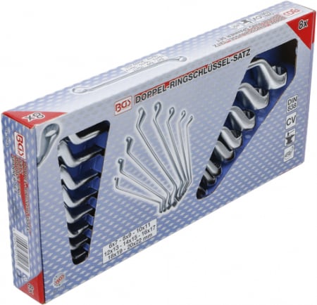 Set chei inelare cu cot 6 x 7 mm - 20 x 22 mm, 8 piese BGS 1213 [3]
