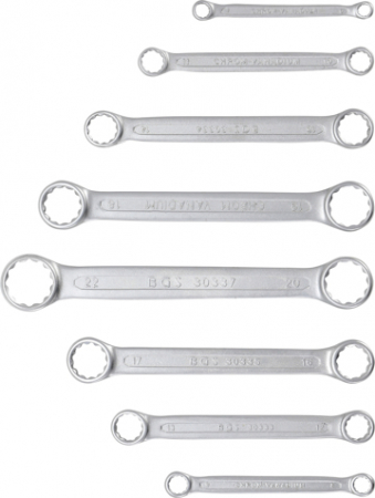 Set chei inelare, extra plate, 6-22 mm, 8 piese BGS 30300 [2]