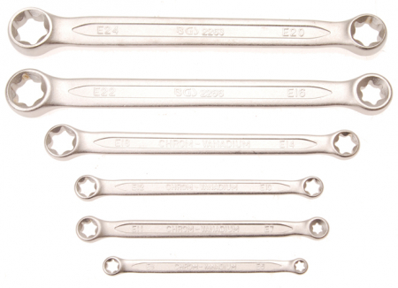 Set chei inelare profil E, E6xE8 - E20xE24, 6 piese BGS 2268 [1]