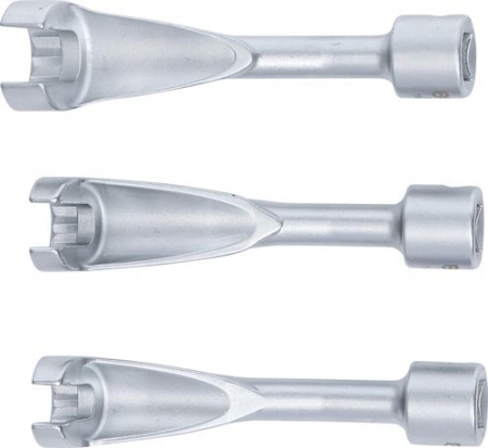 Set chei pentru conducte de injectoare, 14-17-19 mm, antrenare 1/2” BGS 8450 [2]