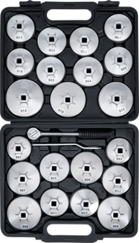 Set chei pentru filtre de ulei, antrenare 1/2", 23 piese BGS 1035 [3]
