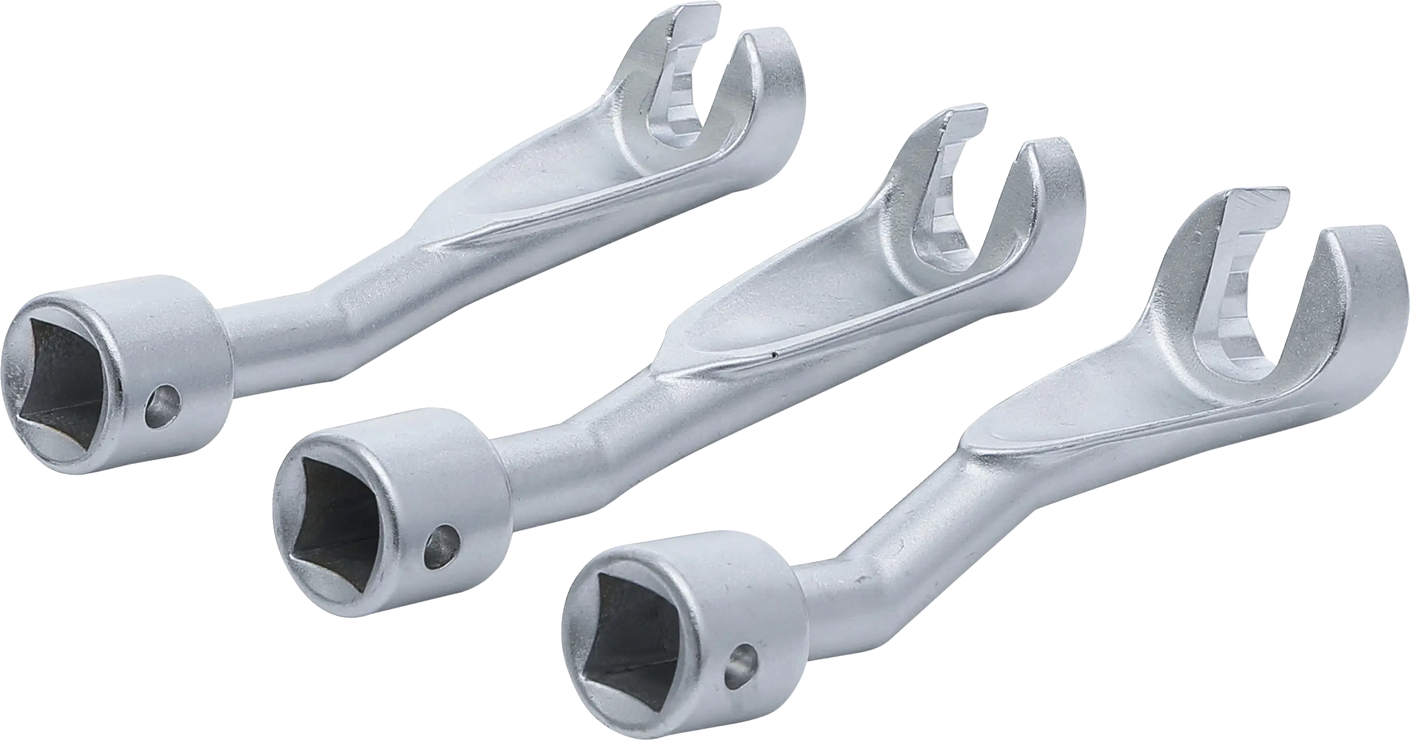 Set chei speciale pentru conducte de injectoare Diesel 14, 17 si 19mm, cu actionare 1/2"(12.5 mm), BGS 8450 [1]