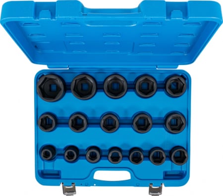 Set chei tubulare de impact 19-55 mm, actionare 3/4”, 17 piese BGS 5242 [4]