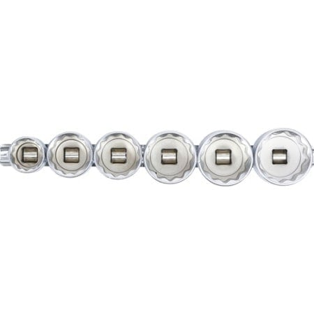 Set chei tubulare hexagonale 24 - 28 mm, actionare 1/2", 12 piese BGS 70102 [3]