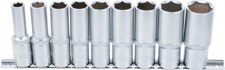 Tubulare - Set chei tubulare hexagonale lungi 10-24 mm, actionare 1/2”, 9 piese BGS 2223