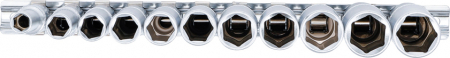 Set chei tubulare hexagonale lungi 8-19 mm, actionare 3/8”, 11 piese BGS 2222 [2]