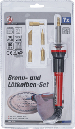 Set ciocan pirogravura si lipit 7 piese BGS 9941 [4]