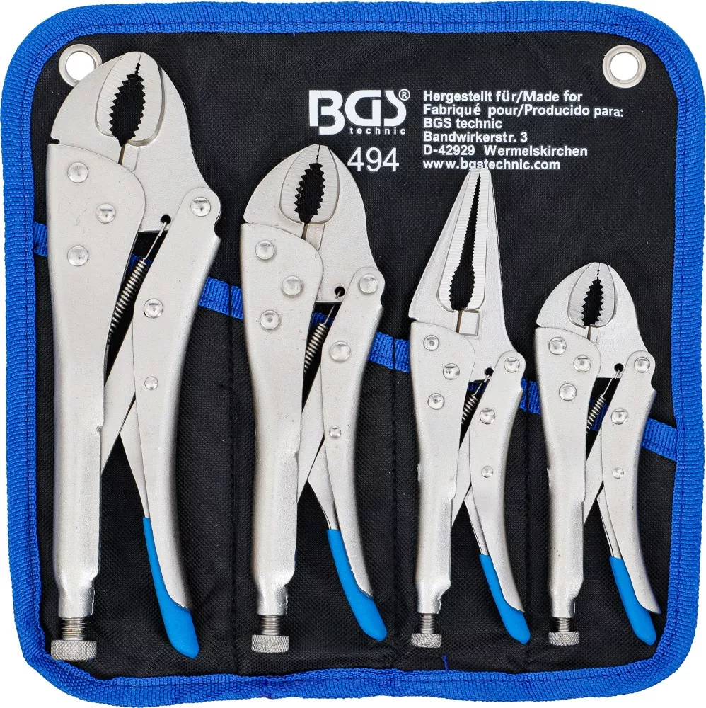 Scule de mana - Set clesti autoblocanti, 4 piese BGS 494