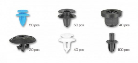 A-TC010 Set clipsuri cleme auto de plastic Opel, 300 piese [2]
