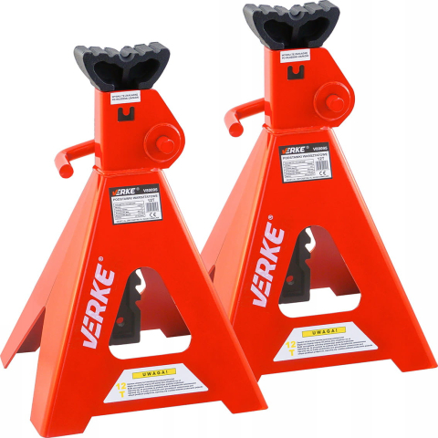 Capre - V80095 Set de 2 capre de sustinere cu capacitate 12 tone