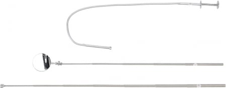 Set recuperator cu magnet, gheare si oglinda, 3 piese BGS 6874 [1]