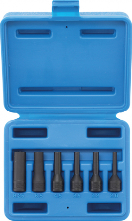 Scule Speciale - Set extractoare pentru electrod bujie incandescenta, antrenare 1/4", 6 piese BGS 5290