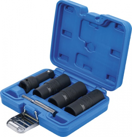 Set extractoare prezoane de roti 17 - 19 - 21 mm, antrenare 12,5 mm (1/2"), 3 piese, BGS 7467 [3]