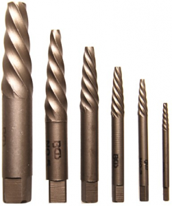 Temporar - Set extractoare suruburi, 6 Piese Cod 8549