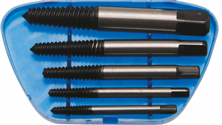 Extractoare suruburi - Set extractoare suruburi, marimi 1-5, 5 piese BGS 1895