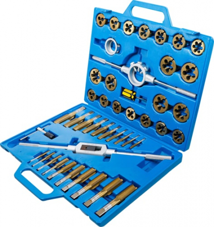 Set filiere si tarozi M6-M24, Tungsten Steel (Titanate), BGS 1899 [3]